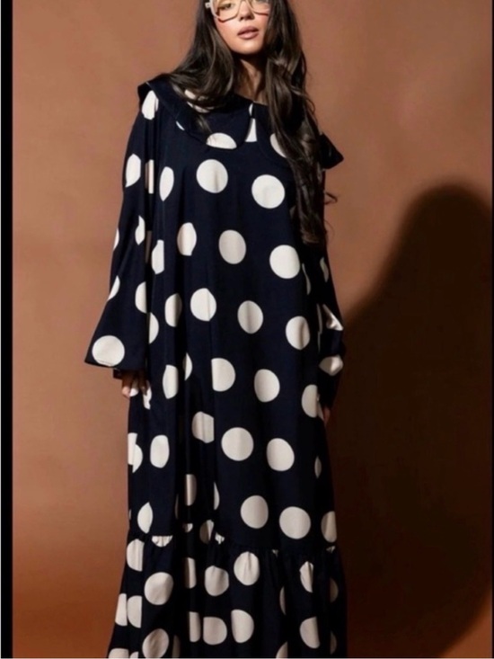Dressed in LALA Dresses & Skirts - New! Dressed in LALA Doing What I Damn Well Please Polka Dot Maxi Dress - S